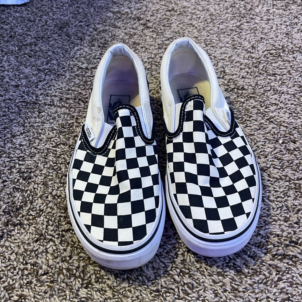 Checkered Vans